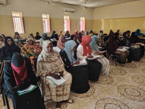 المدير التنفيذي لمحلية شيكان يؤكد دعم المحلية وإهتمامها بمشاريع التمكين الإقتصادي للنساء المتأثرات بالحرب والأسر المستضافة