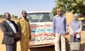 ديوان الزكاة بمحلية شيكان يقدم دعما للبعثات الرياضية المشاركة في الدوري الممتاز بالأبيض