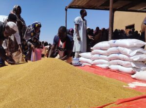 بدعم من مفوضية العون الإنساني بالولاية